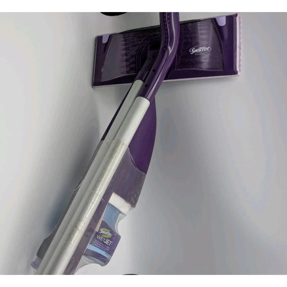 Swiffer WetJet Spray Mop Starter Kit Purple Cleaner Floor‎ System Open Box